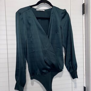 Abercrombie & Fitch Deep Green Blouse